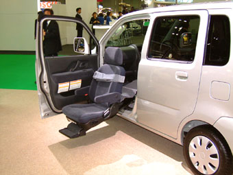 wagonR Swivel and Drop Passenger Seat