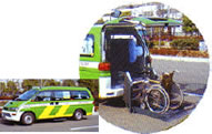 Barrier-free taxi