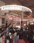 KAWASAKI booth photo