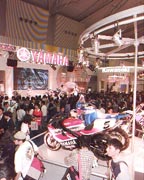 YAMAHA booth photo